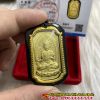 Phật Bản Mệnh Tuổi Dần Đá Ngọc Bích Đen Mạ Vàng - anh 2